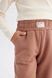 DeFacto Kız Çocuk Standart Fit Beli Paçası Lastikli Basic Düz Jogger Eşofman Altı D3206A824WNBN569
