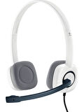 Logitech H150 Kablolu Stereo Kulaklık - Beyaz OUTLET