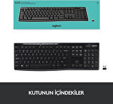 Logitech K270 920-003761 Kablosuz Klavye Outlet