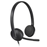 Logitech H340 Mikrofonlu Stereo Standart Kulak Üstü Kablolu Kulaklık