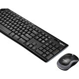 Logitech MK270 Kablosuz Siyah Klavye Mouse Set 920-004525