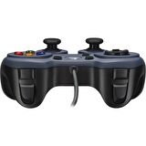Logitech G F310 4 Düğmeli D-Pad ile Kablolu Gamepad - Lacivert