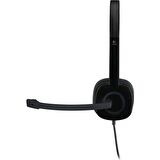 Logitech H151 Mikrofonlu Stereo Standart Kulak Üstü Kablolu Kulaklık