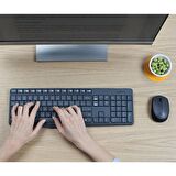 Logitech MK235 Multimedya Q Klavye Mouse Set Siyah