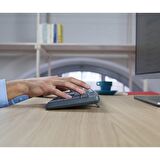Logitech MK235 Multimedya Q Klavye Mouse Set Siyah