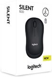 Logitech B220 Sessiz Kompakt Kablosuz Mouse - Siyah
