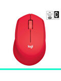 (OUTLET) Logitech M330 Silent Plus 910-004911 Kırmızı Sessiz Optik Kablosuz Mouse