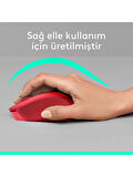 (OUTLET) Logitech M330 Silent Plus 910-004911 Kırmızı Sessiz Optik Kablosuz Mouse