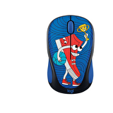 Logitech M238 Kablosuz Mouse The Doodle Collection Sneaker Head 910-005050