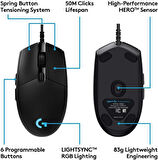 Logitech G Pro Hero Sensör 910-005441 Kablolu Oyuncu Mouse (910-005440 )