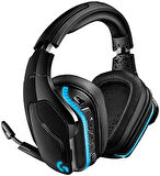 Logitech G G935 Kablosuz 7.1 Surround LIGHTSYNC Oyuncu Kulaklığı, PRO-G 50 mm Sürücüler, DTS Headphone:X 2.0, 12 Saat Pil Ömrü, 6 mm Katlanabilir LED Mikrofon, Siyah OUTLET