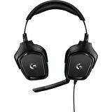 Logitech G432 Wired Gaming Mikrofonlu Stereo Gürültü Önleyicili Oyuncu Kulak Üstü Kablolu Kulaklık
