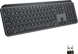 Logitech MX Keys Aydınlatmalı , Kablosuz Türkçe Q Klavye - Siyah