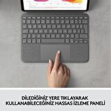 Logitech Combo Touch iPad Air 10.9 inç 4. ve 5. Nesil ile Uyumlu Klavyeli Kılıf 920-010270