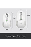 Logi Signature M650 Kablosuz Mouse, Büyük Boy Sağ El Için, Sessiz, 4000 Dpı, Bluetooth, Logi Bolt OUTLET
