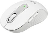 Logitech Signature M650 L Büyük Boy Sol El Kablosuz Beyaz Mouse 910-006240