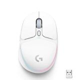 Logitech G Aurora G705 910-006368 Lightspeed Kablosuz Oyuncu Beyaz Mouse