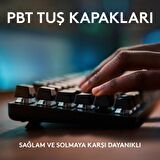 Logitech G413 Mekanik Aydınlatmalı Türkçe Kablolu Oyuncu Klavyesi - Siyah