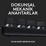 Logitech G413 Mekanik Aydınlatmalı Türkçe Kablolu Oyuncu Klavyesi - Siyah