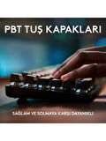 Logitech G G413 SE TKL Aydınlatmalı Türkçe Q Mekanik Oyun Klavyesi - Siyah OUTLET