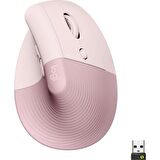 Logitech Lift Kablosuz Ergonomik Dikey Mouse, 57° Dikey Aç