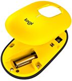 LOGITECH POP MOUSE WİTH EMOJİ BLAST YELLOW 910-006546