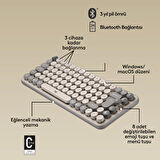 Logitech POP KEYS 920-011526 Türkçe Q Bej Kablosuz Klavye