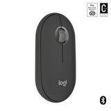 Logitech M350s Pebble 2 Kablosuz Mouse - Grafit 910-007015
