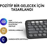 Logitech Pebble Keys 2 K380s Multi-Device Bluetooth Klavye - Grafit 920-011859