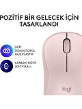 Logitech M240 Sessiz Kompakt Kablosuz Bluetooth Mouse - Pembe OUTLET