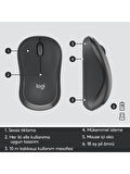 Logitech MK295 Kablosuz İngilizce Klavye Mouse Set Siyah