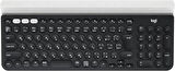 Logitech K780 Multi-Platform İngilizce Q Kablosuz Klavye Siyah