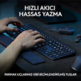 Logitech MX Keys Combo S Bilek Destekli Türkçe Klavye ve Mouse Seti 920-011615