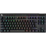 Logitech G PRO X TKL LIGHTSPEED Kablosuz LIGHTSYNC RGB Mekanik Tactile Switch İngilizce Oyun Klavyesi - Siyah