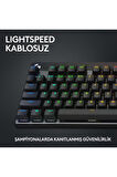 Logitech G Pro X TKL 920-012136 Siyah RGB Tactile Switch Kablolu/Kablosuz Mekanik Oyuncu Klavyesi Outlet