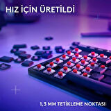 Logitech G515 Lightspeed TKL Tactile Switch İngilizce RGB Kablosuz Siyah Gaming Klavye (920-012538)