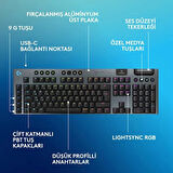 Logitech G915 X Lightspeed Tactile Switch Low Profile RGB İngilizce Gaming Klavye (920-012676)