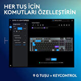 Logitech G915 X Lightspeed Tactile Switch Low Profile RGB İngilizce Gaming Klavye (920-012676)