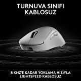 Logitech G PRO X Superlight 2 DEX Kablosuz Beyaz Gaming Mouse (910-007366)