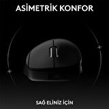 Logitech G PRO X Superlight 2 DEX Kablosuz Siyah Gaming Mouse (910-007358)