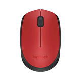M171 Kablosuz Mouse Kırmızı 910-004641