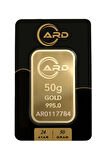 50 gr 24 Ayar ARD Gram Külçe Altın