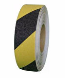 Kaydırmaz Bant 50 mm 15 metre Sarı Siyah renk Yüksek Tutuş Starline Marka  Suya Dayanıklı 