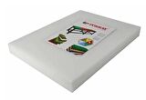 Türkay Polietilen Kesme Tahtası Beyaz 50x30x2cm
