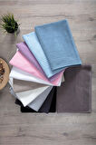 2'li Set Ayak Havlusu Siyah 60x80cm - Yumuşak Ve Yüksek Emici - %100 Pamuk