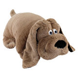 Buruşuk Köpek Katlanır Yastık Peluş