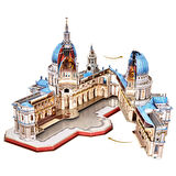 Cubic Fun Aziz Paul Katedrali 3D Puzzle (Büyük boy ve iç görünüml