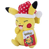 Pokemon Pelüş Figür Noel Seri - Pikachu 20 cm