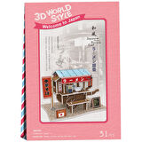 Cubic Fun 3D 31 Parça Puzzle Japon Seyyar Arabası