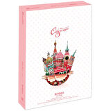 Cubic Fun 3D 68 Parça Puzzle Cityscape Moskova Şehir Kompozisyonu